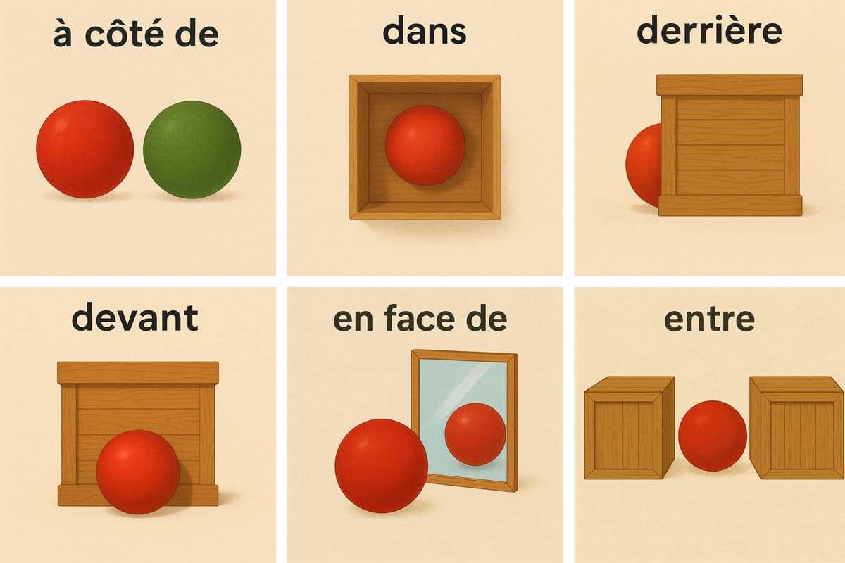 Les prépositions de lieu